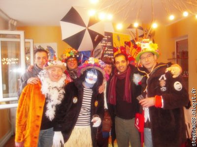 BipBip, Patrick, Flo, Gautier, Yann, Farid et Vincent