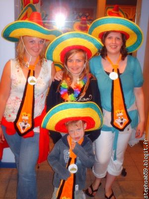 Steph, Maé, moi et Yaya