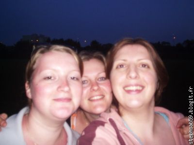 Mathilde, Laura et moi comme d'hab !